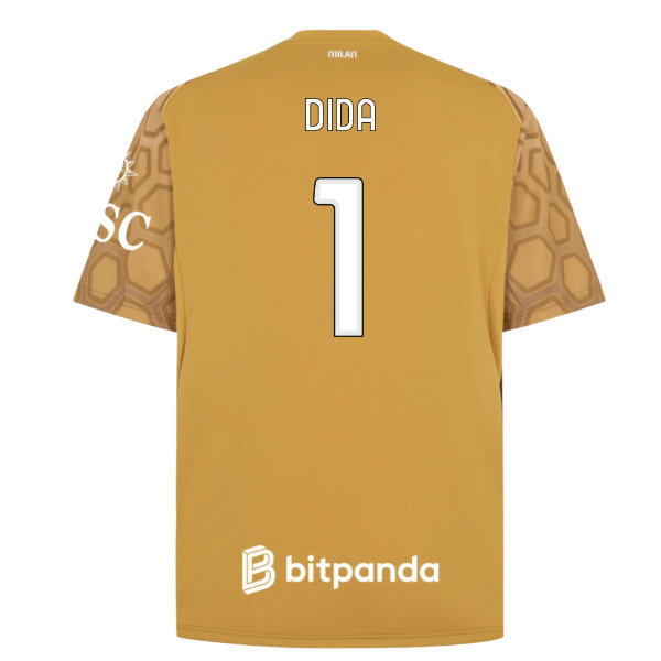2026-2027 AC Milan Home Goalkeeper Shirt (Gold) (Dida 1)