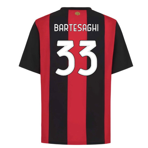 2026-2027 AC Milan Home Shirt (Bartesaghi 33)