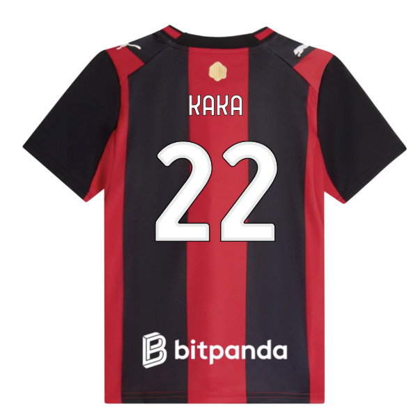 2026-2027 AC Milan Home Shirt (Kids) (Kaka 22)