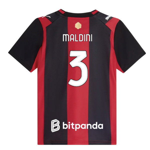 2026-2027 AC Milan Home Shirt (Kids) (Maldini 3)