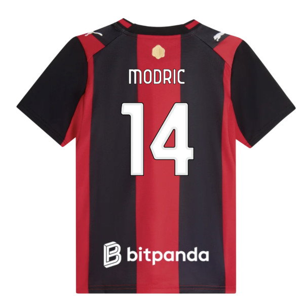 2026-2027 AC Milan Home Shirt (Kids) (Modric 14)