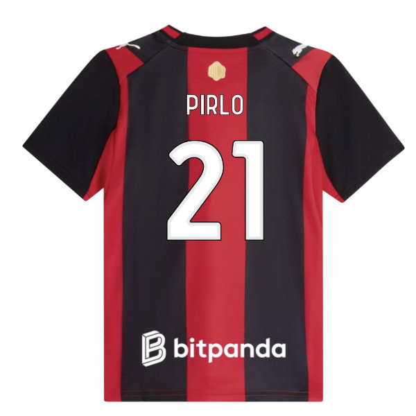 2026-2027 AC Milan Home Shirt (Kids) (Pirlo 21)