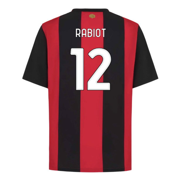 2026-2027 AC Milan Home Shirt (Rabiot 12)