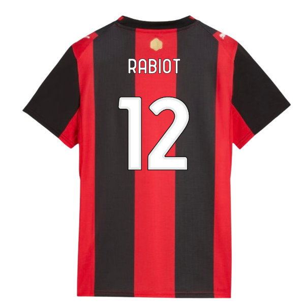 2026-2027 AC Milan Home Shirt (Womens) (Rabiot 12)