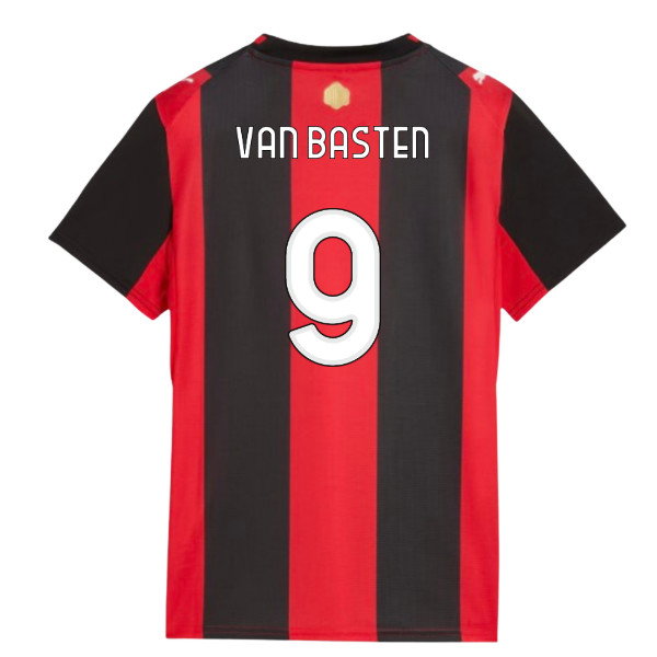 2026-2027 AC Milan Home Shirt (Womens) (Van Basten 9)