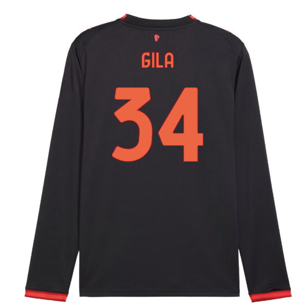 2026-2027 AC Milan Long Sleeve Third Shirt (Gila 34)