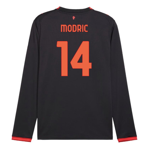 2026-2027 AC Milan Long Sleeve Third Shirt (Modric 14)