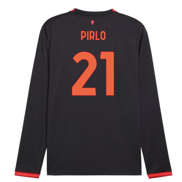 2026-2027 AC Milan Long Sleeve Third Shirt (Pirlo 21)