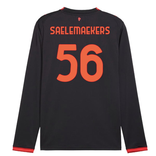2026-2027 AC Milan Long Sleeve Third Shirt (Saelemaekers 56)