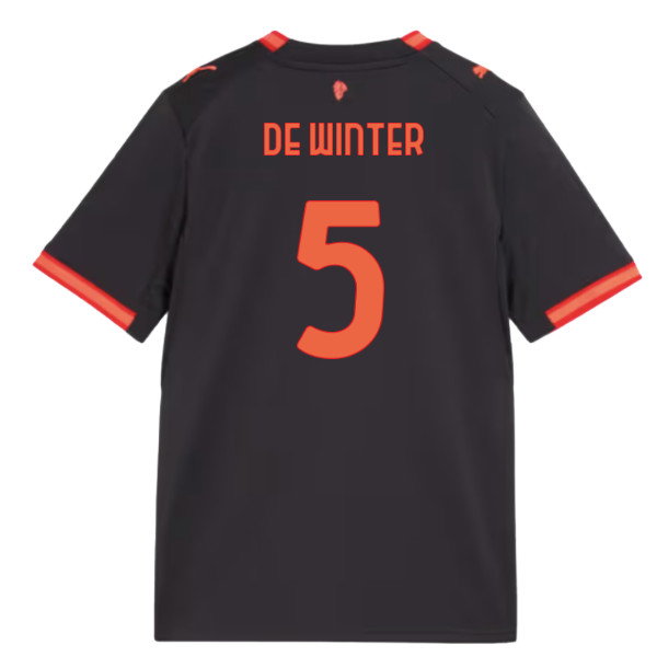 2026-2027 AC Milan Third Shirt (Kids) (De Winter 5)