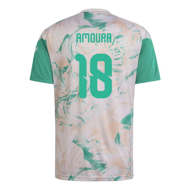 2026-2027 Algeria Home Pre-Match Shirt (Green) (Amoura 18)