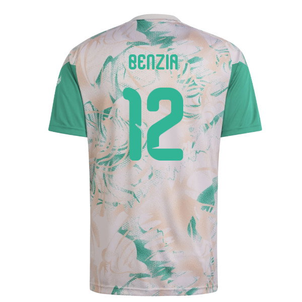 2026-2027 Algeria Home Pre-Match Shirt (Green) (Benzia 12)