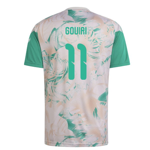 2026-2027 Algeria Home Pre-Match Shirt (Green) (Gouiri 11)