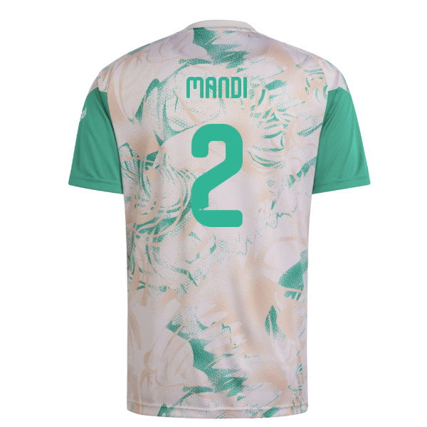 2026-2027 Algeria Home Pre-Match Shirt (Green) (Mandi 2)