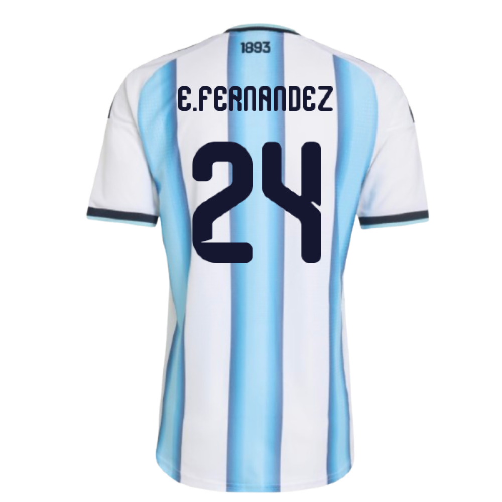 2026-2027 Argentina Authentic Home Shirt (E.Fernandez 24)