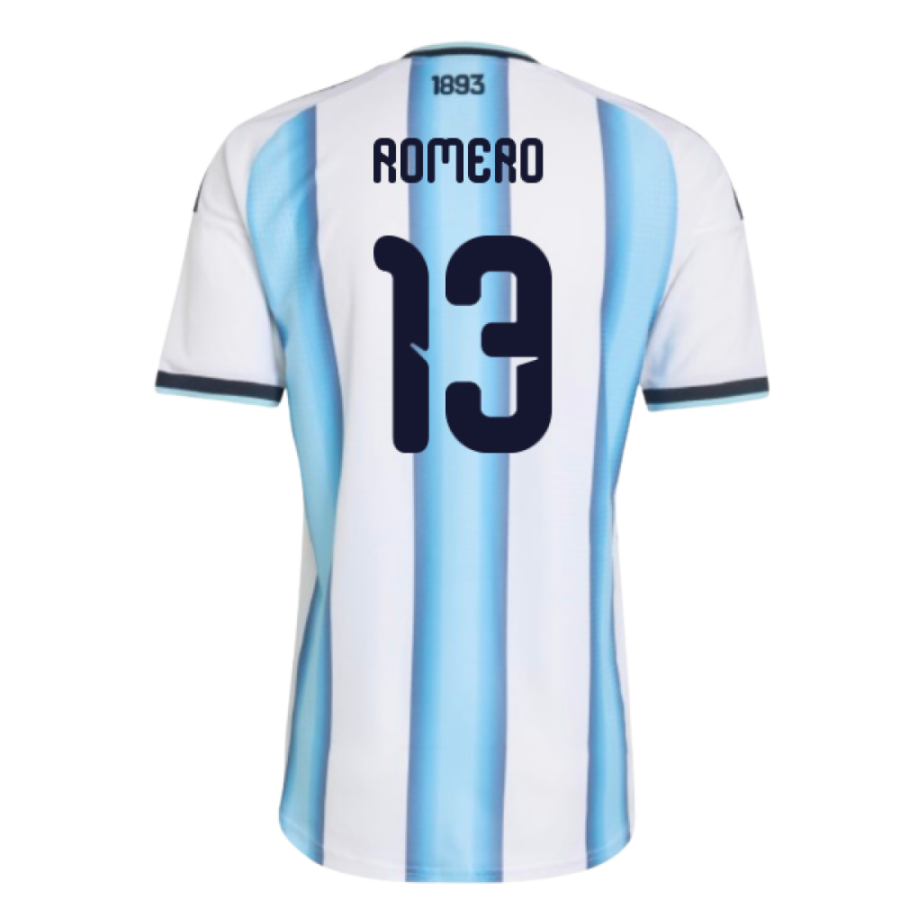 2026-2027 Argentina Authentic Home Shirt (Romero 13)