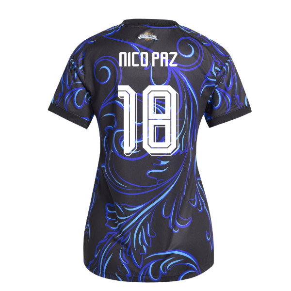 2026-2027 Argentina Away Shirt (Womens) (Nico Paz 18)