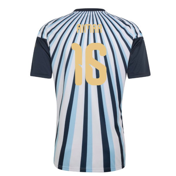 2026-2027 Argentina Home Pre-Match Shirt (White) (Aimar 16)