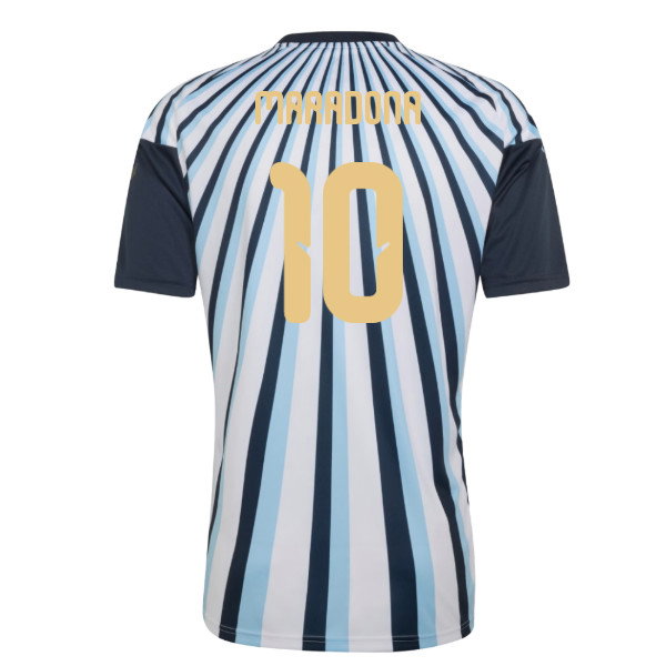2026-2027 Argentina Home Pre-Match Shirt (White) (Maradona 10)