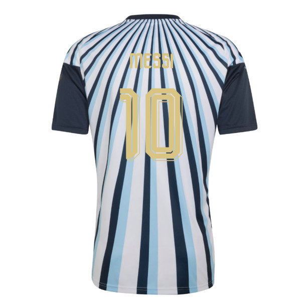 2026-2027 Argentina Home Pre-Match Shirt (White) (Messi 10)