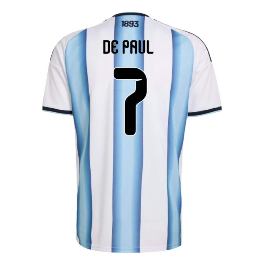 2026-2027 Argentina Home Shirt (De Paul 7)