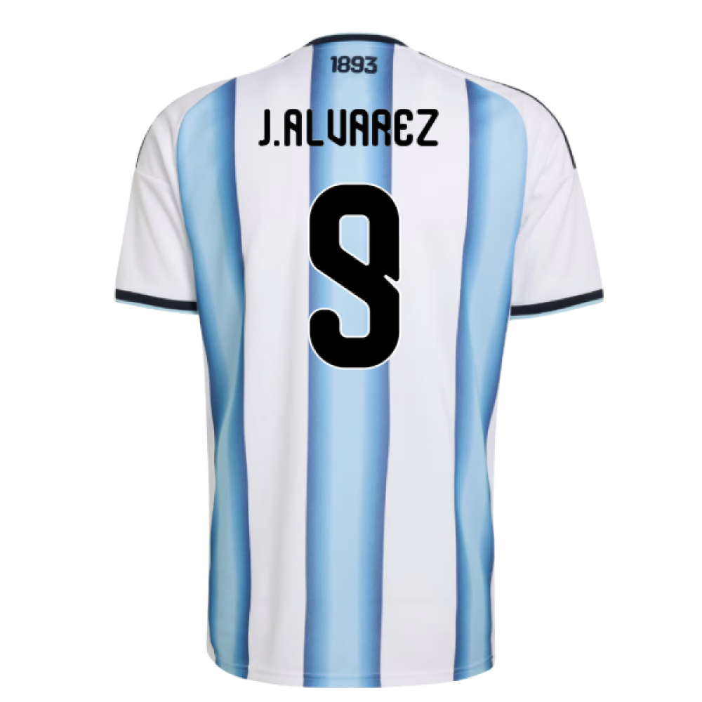 2026-2027 Argentina Home Shirt (J.Alvarez 9)