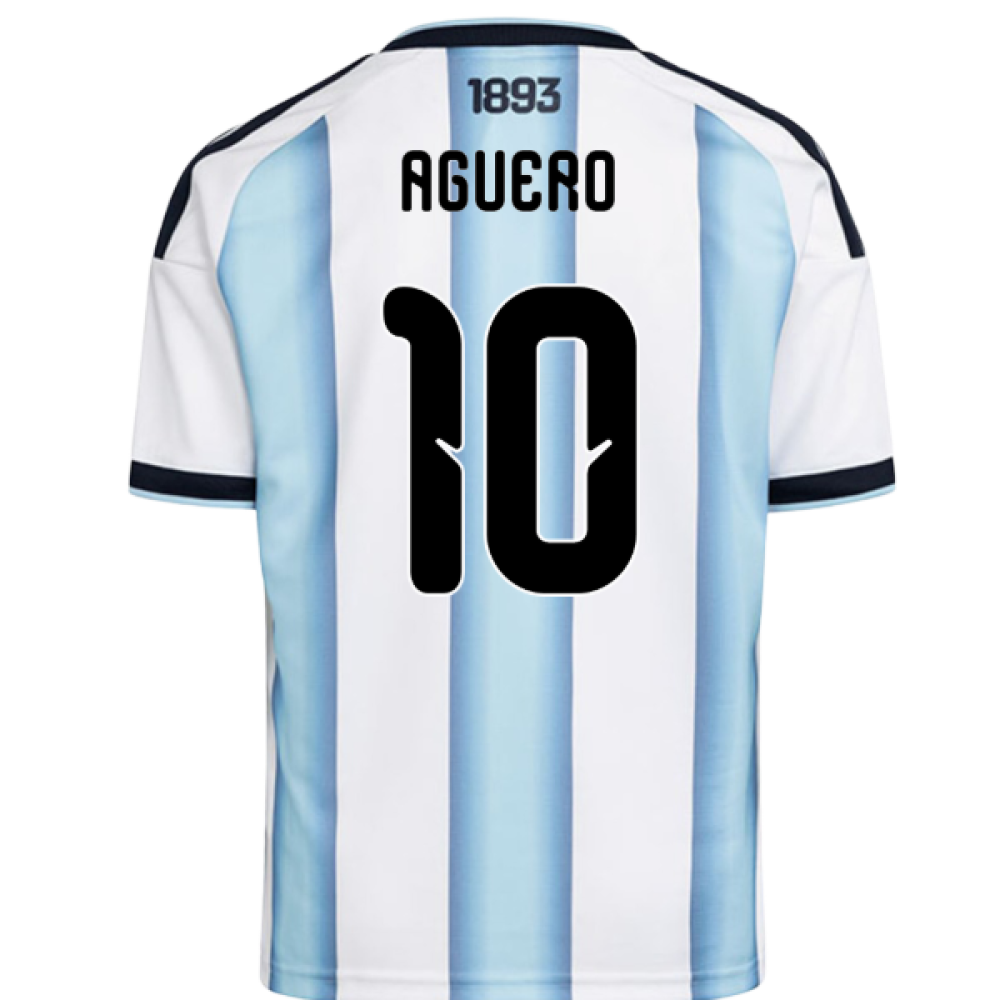 2026-2027 Argentina Home Shirt (Kids) (Aguero 10)