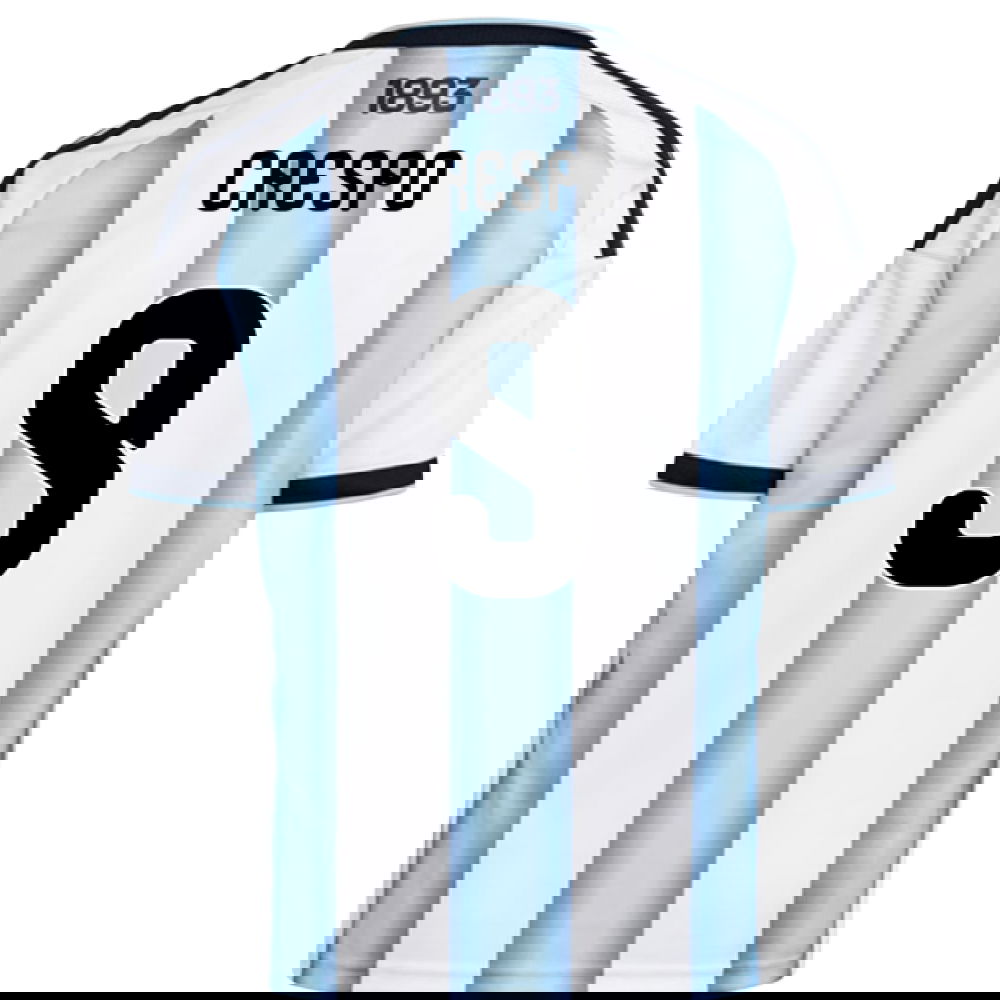 2026-2027 Argentina Home Shirt (Kids) (Crespo 9)