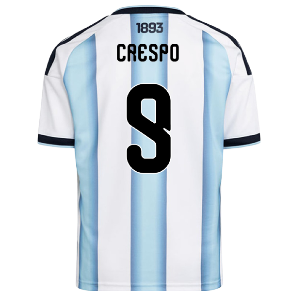 2026-2027 Argentina Home Shirt (Kids) (Crespo 9)