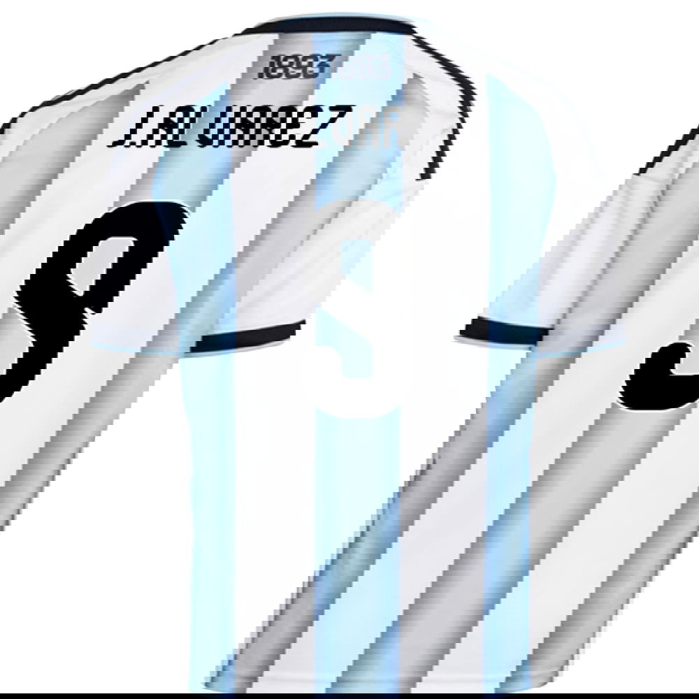 2026-2027 Argentina Home Shirt (Kids) (J.Alvarez 9)