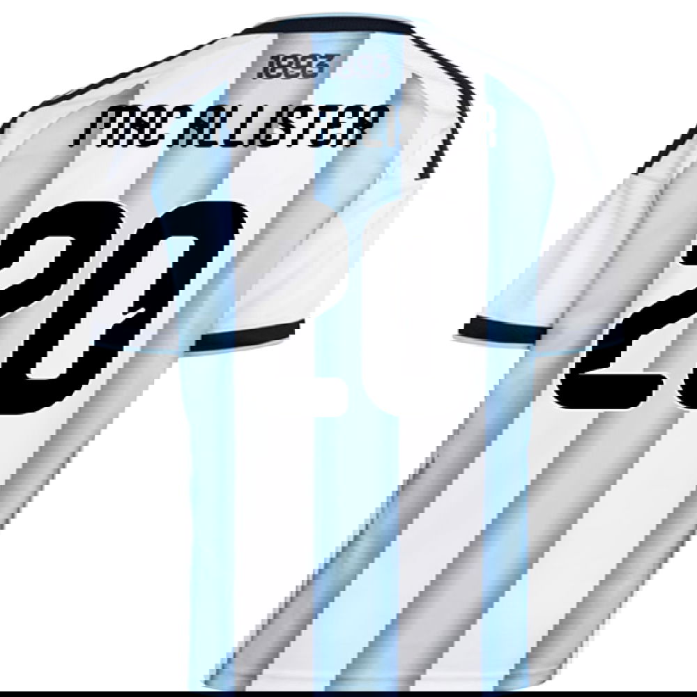 2026-2027 Argentina Home Shirt (Kids) (Mac Allister 20)