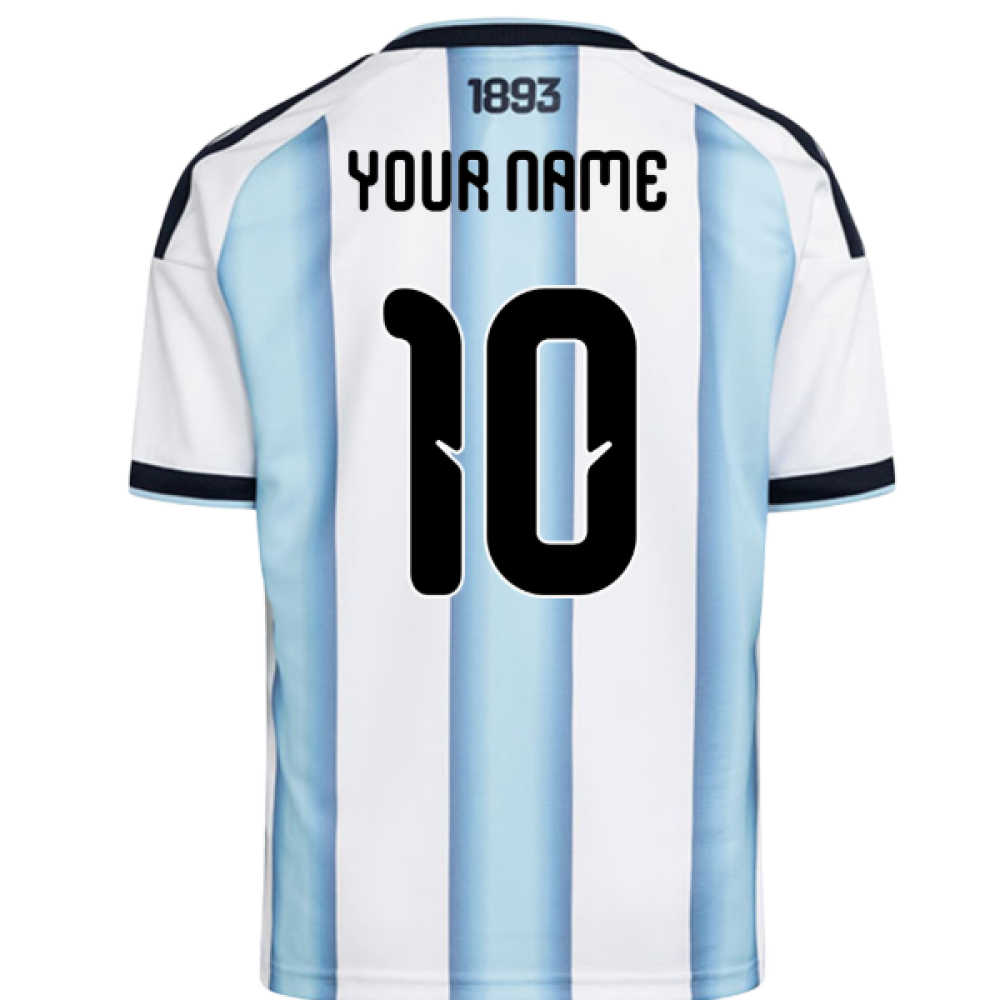 2026-2027 Argentina Home Shirt (Kids) (Your Name)