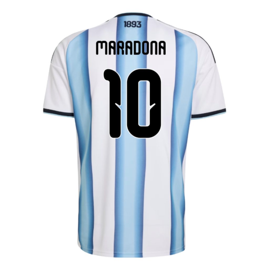 2026-2027 Argentina Home Shirt (Maradona 10)