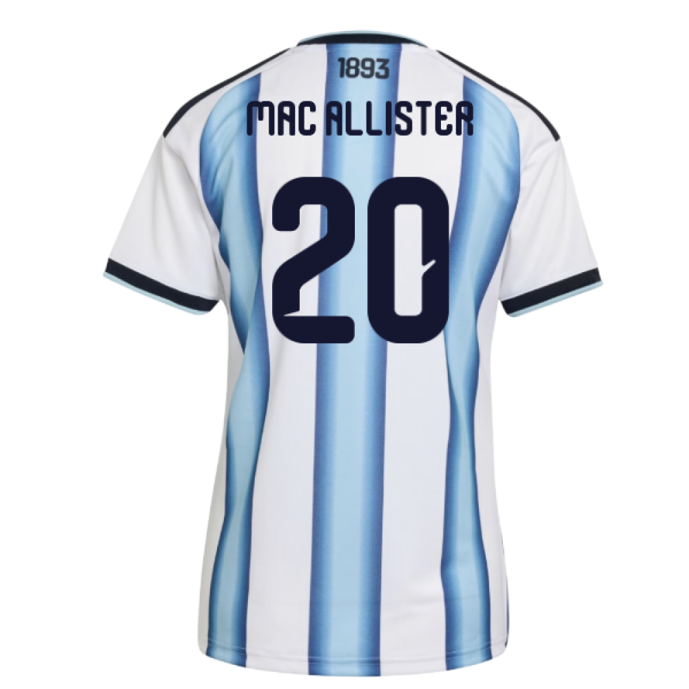 2026-2027 Argentina Home Shirt (Womens) (Mac Allister 20)