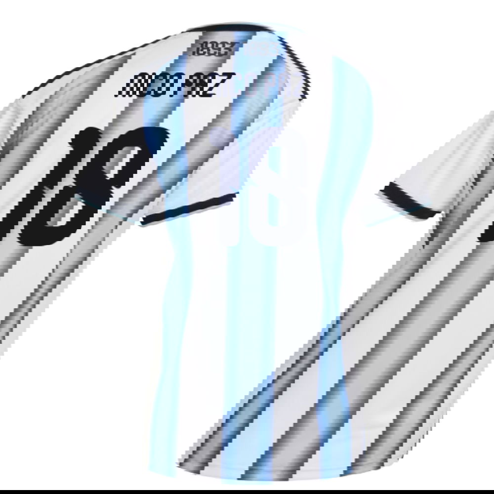 2026-2027 Argentina Home Shirt (Womens) (Nico Paz 18)