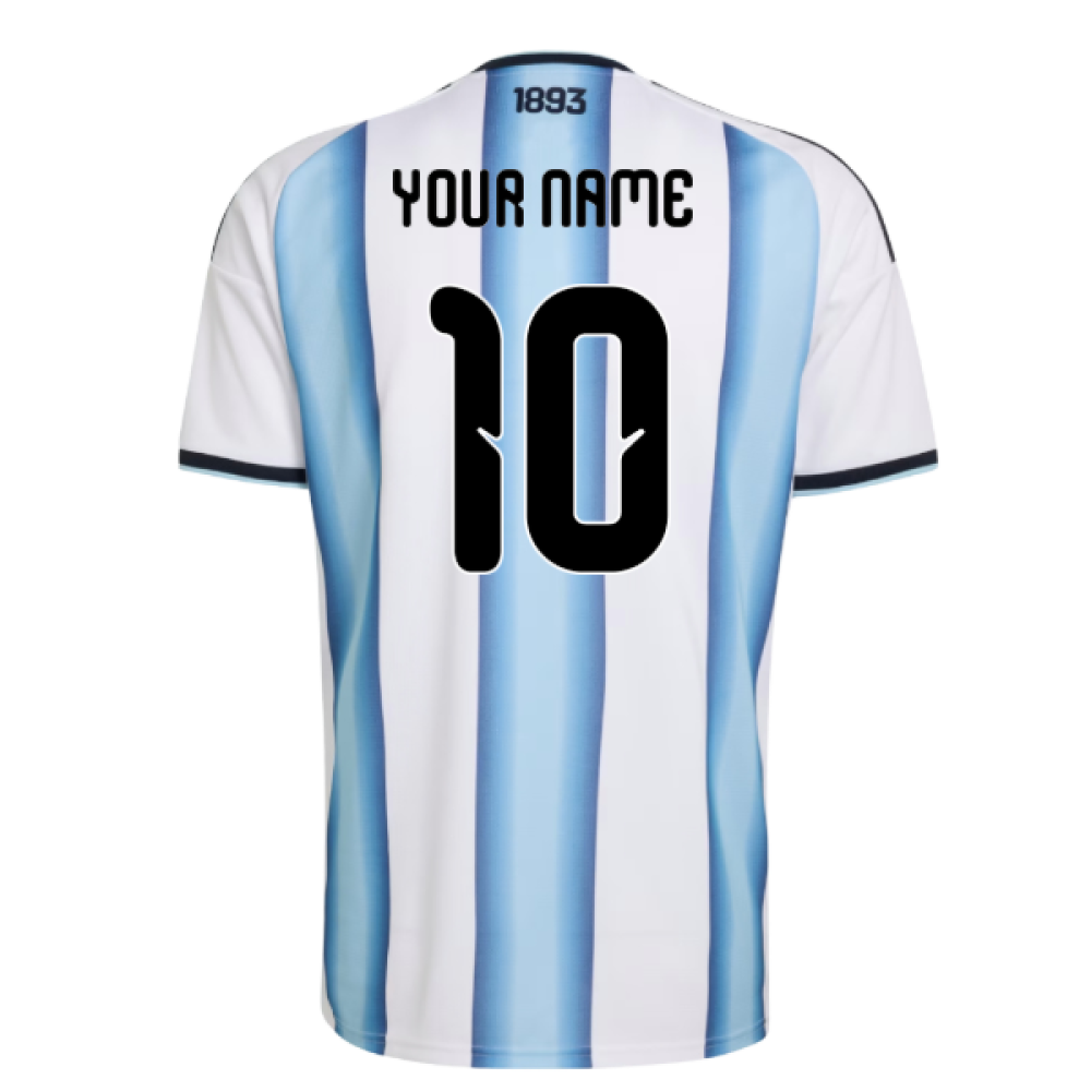 2026-2027 Argentina Home Shirt (Your Name)