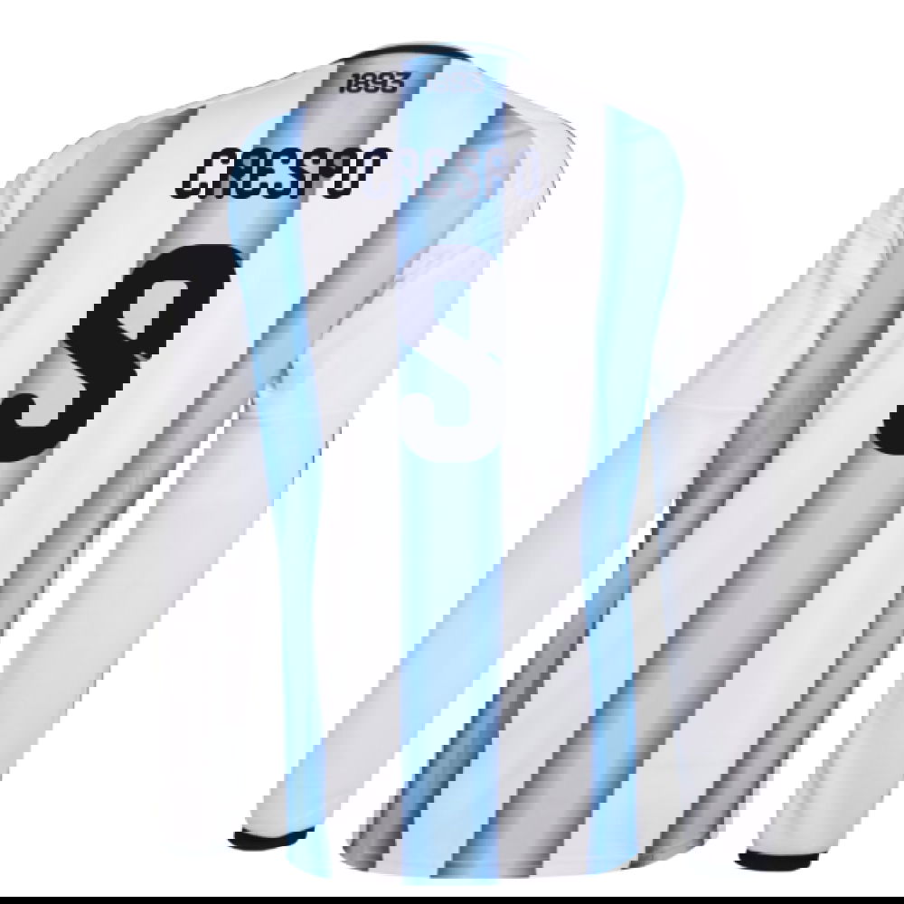 2026-2027 Argentina Long Sleeve Home Shirt (Crespo 9)