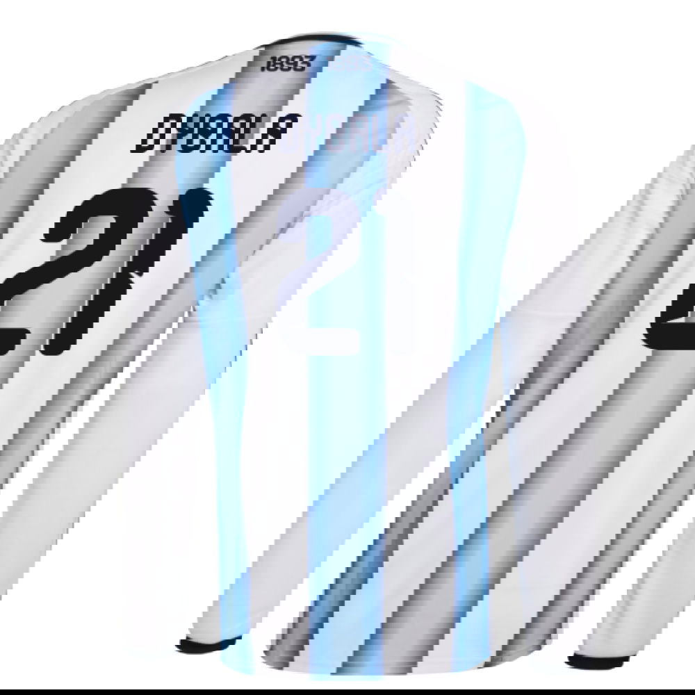 2026-2027 Argentina Long Sleeve Home Shirt (Dybala 21)