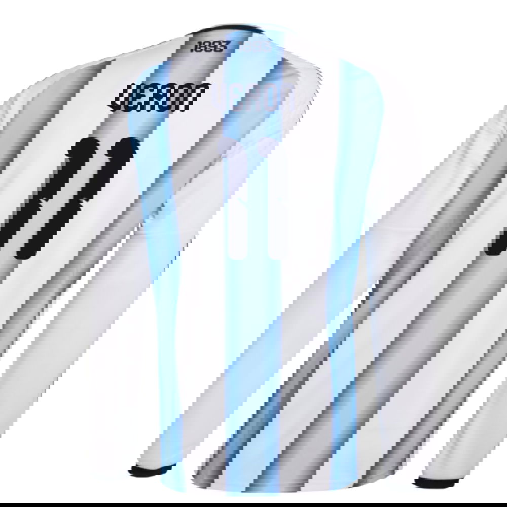 2026-2027 Argentina Long Sleeve Home Shirt (Veron 11)