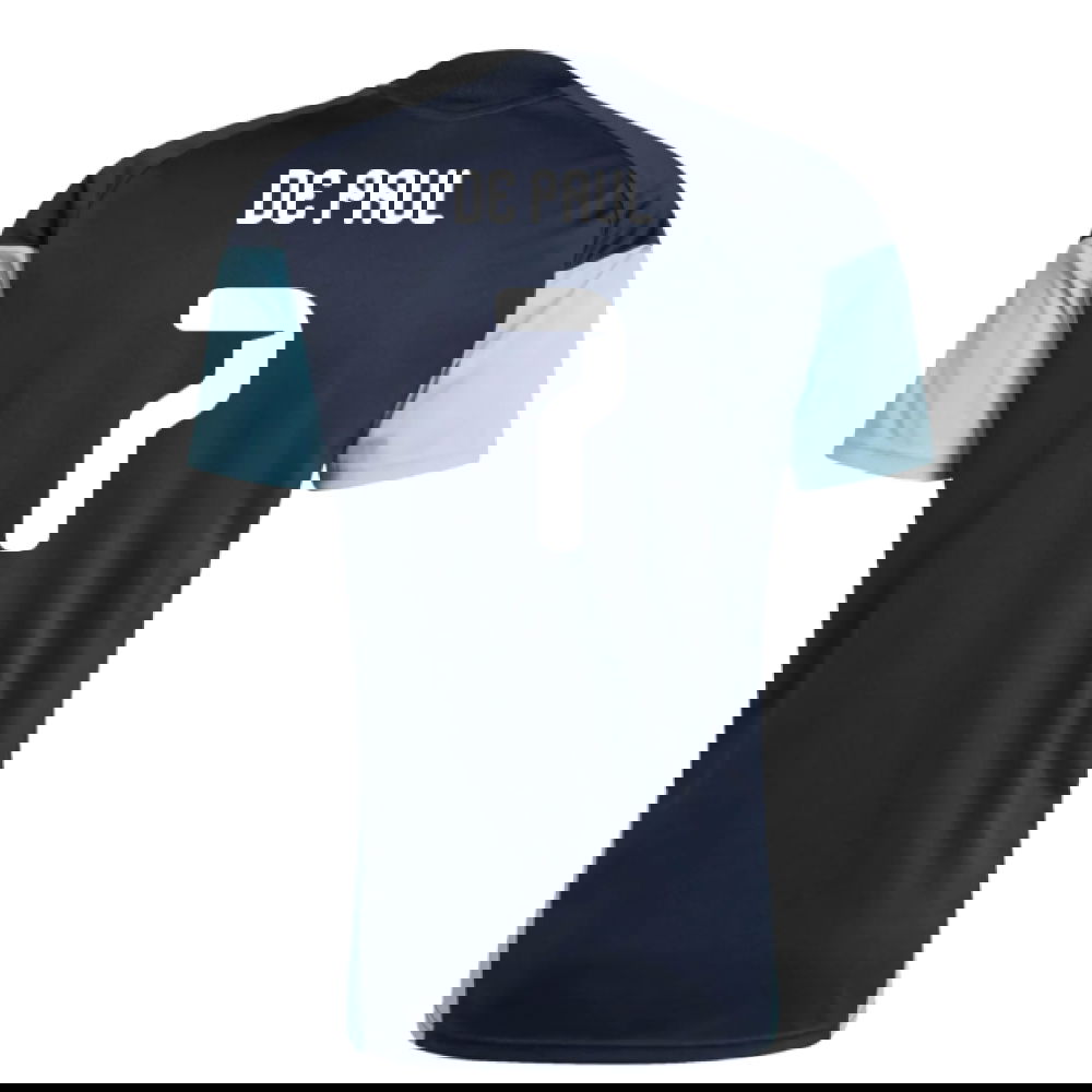 2026-2027 Argentina Training Jersey (Night Navy) (De Paul 7)