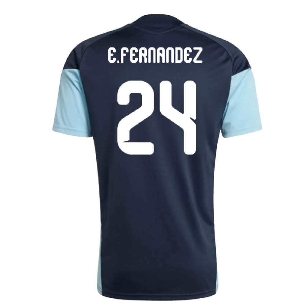 2026-2027 Argentina Training Jersey (Night Navy) (E.Fernandez 24)