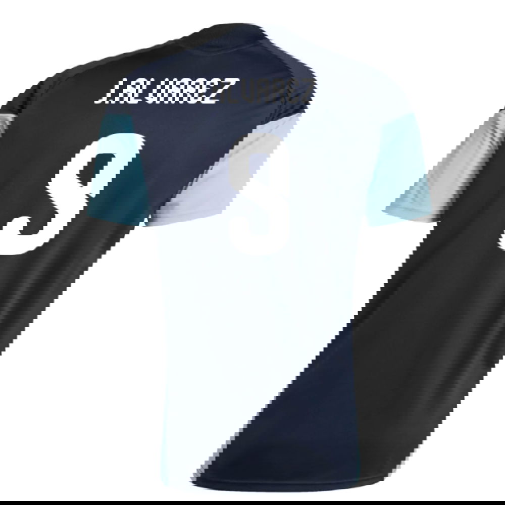 2026-2027 Argentina Training Jersey (Night Navy) (J.Alvarez 9)