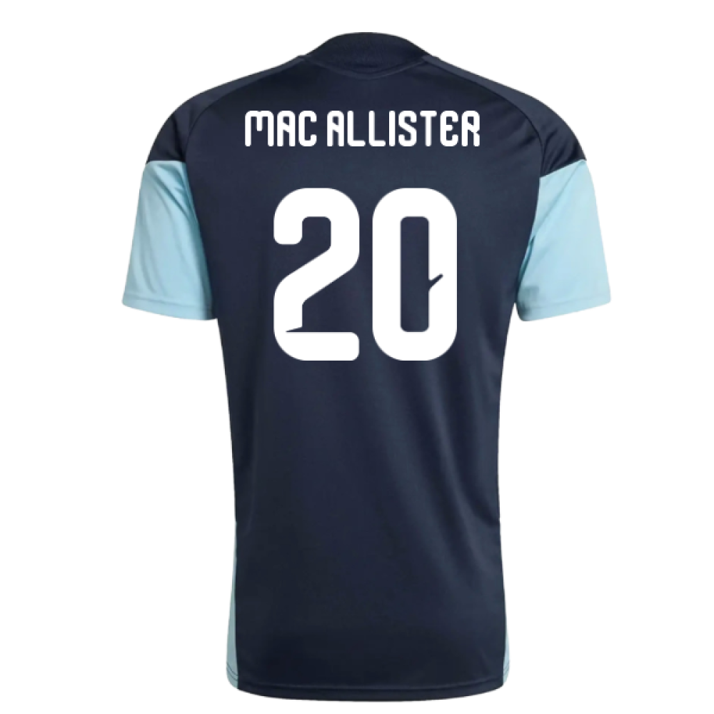 2026-2027 Argentina Training Jersey (Night Navy) (Mac Allister 20)