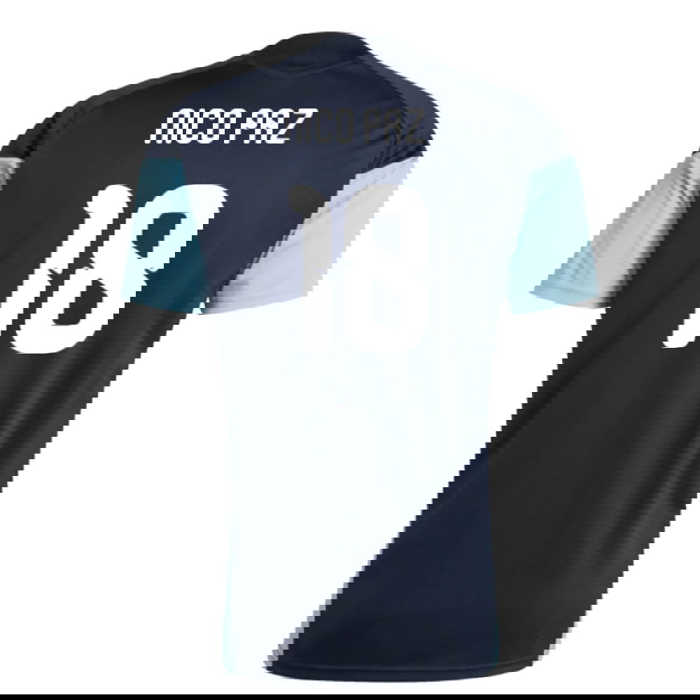 2026-2027 Argentina Training Jersey (Night Navy) (Nico Paz 18)