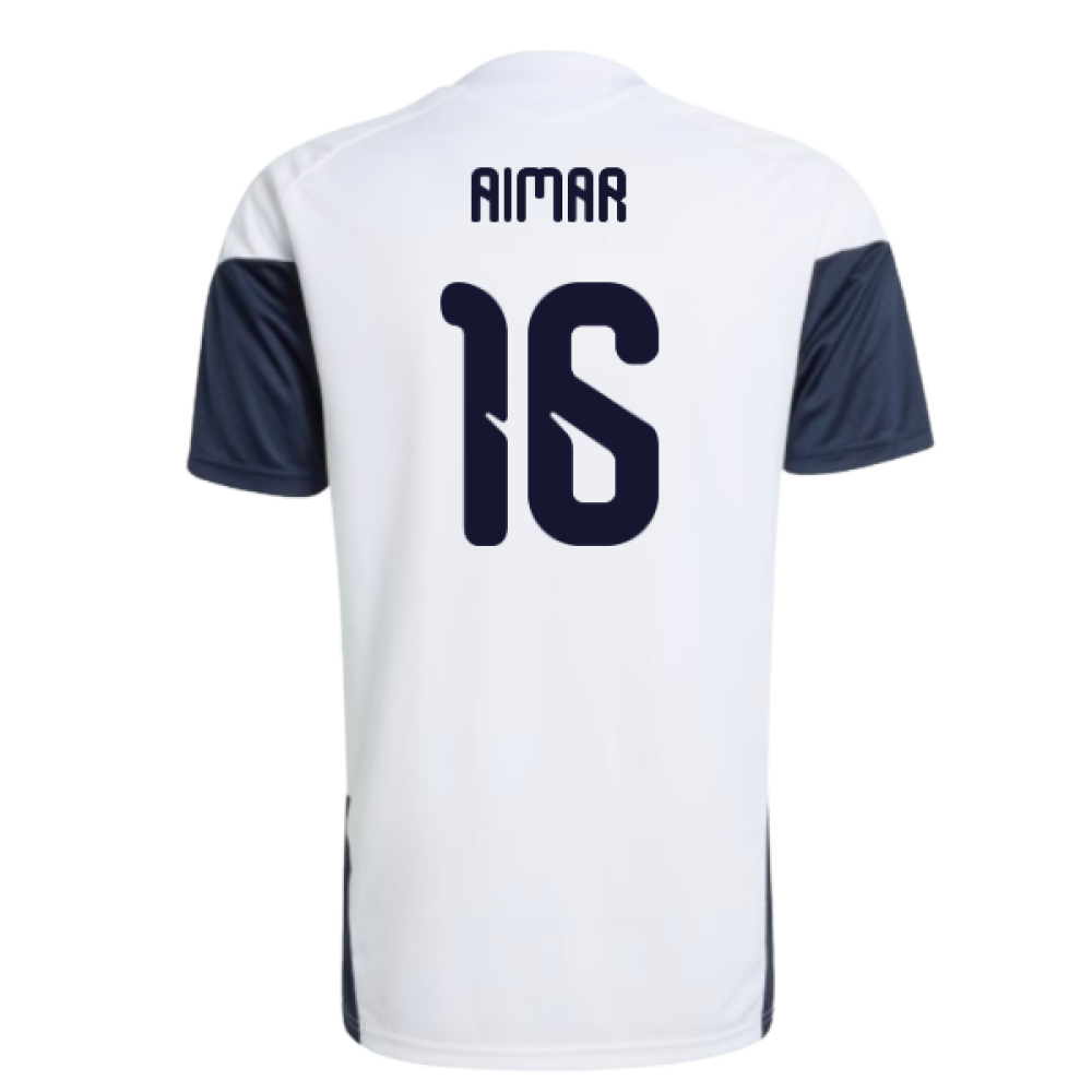 2026-2027 Argentina Training Jersey (White) (Aimar 16)