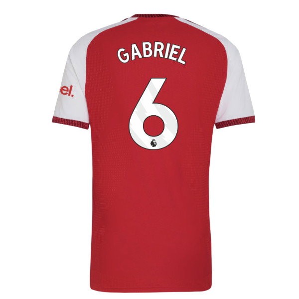 2026-2027 Arsenal Authentic Home Shirt (Gabriel 6)