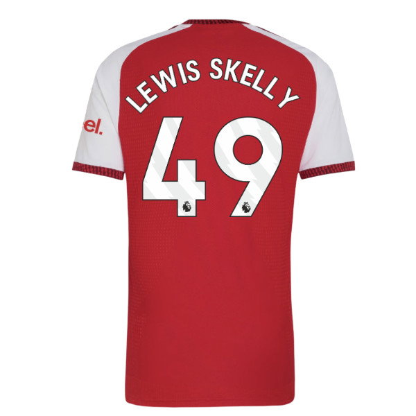 2026-2027 Arsenal Authentic Home Shirt (Lewis Skelly 49)