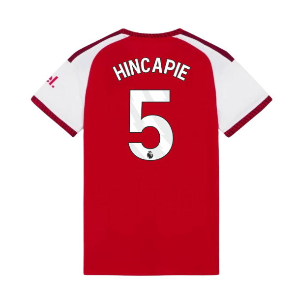 2026-2027 Arsenal Authentic Home Shirt (Womens) (Hincapie 5)