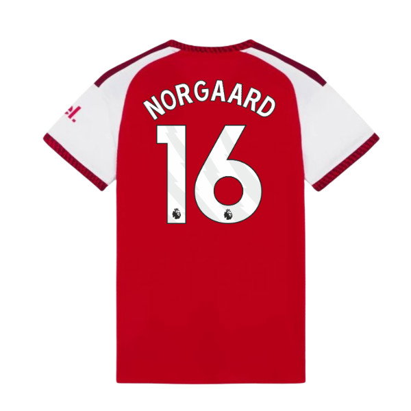 2026-2027 Arsenal Authentic Home Shirt (Womens) (Norgaard 16)