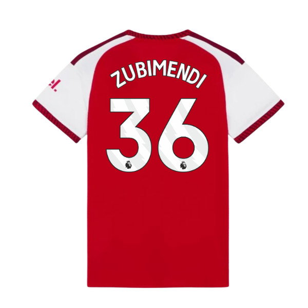 2026-2027 Arsenal Authentic Home Shirt (Womens) (Zubimendi 36)